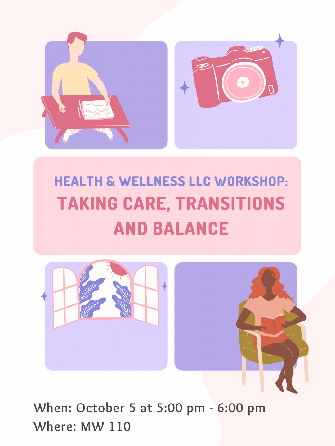 Health and Wellness Event Poster