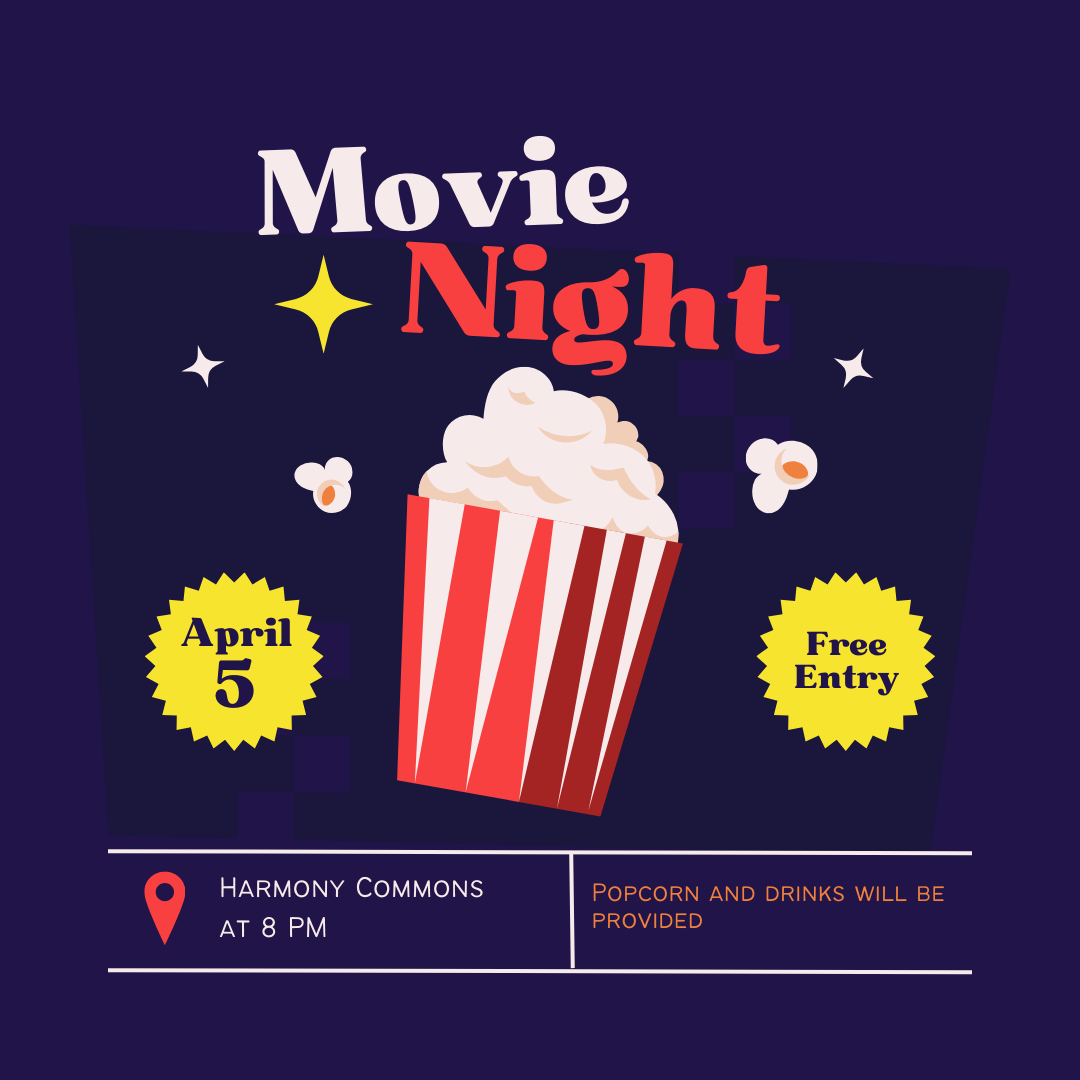 Movie Night Event Poster