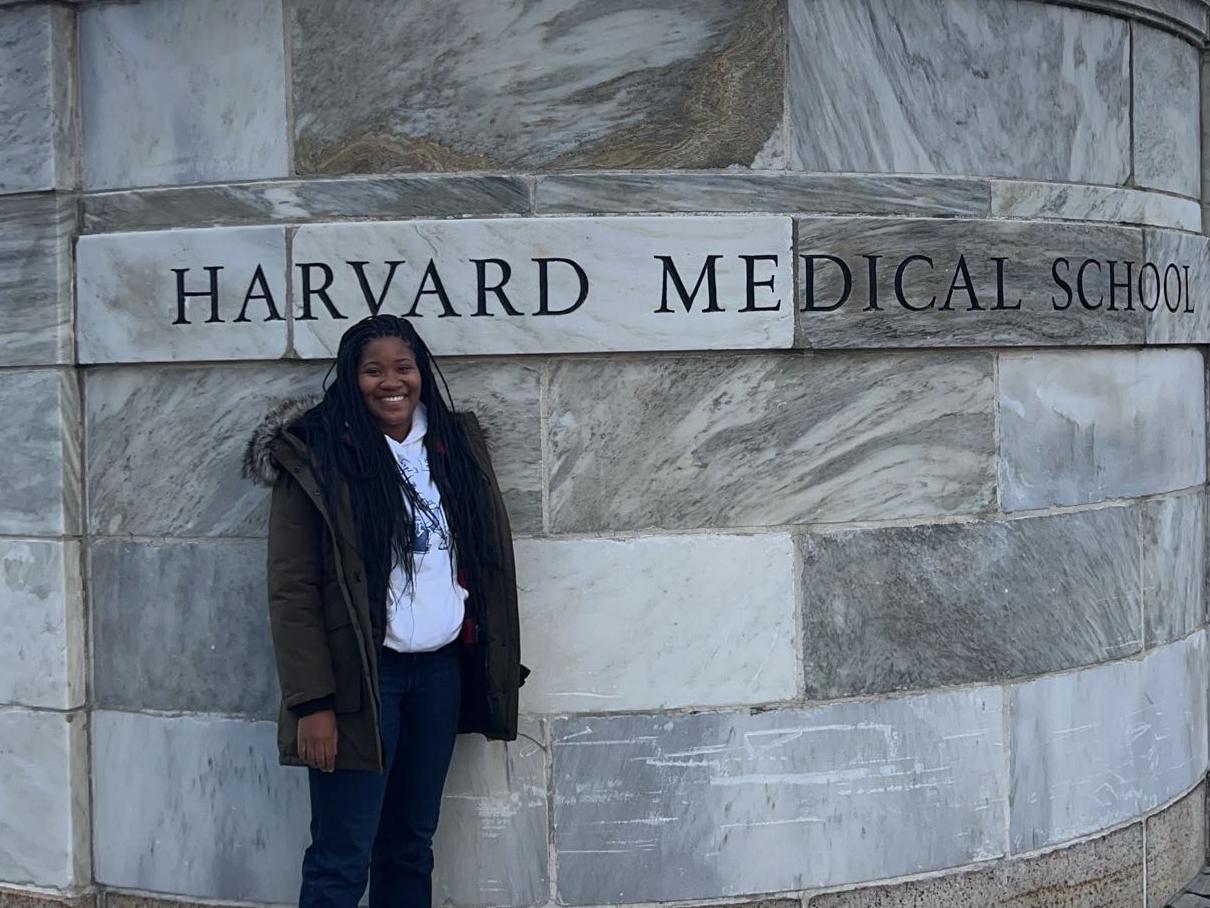 Gabrielle Hunter at Harvard Medical School