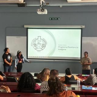 Students from TEC University give talk on Indigenous access to higher education in Costa Rica