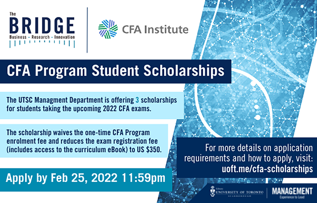 2022 CFA Program Student Scholarships
