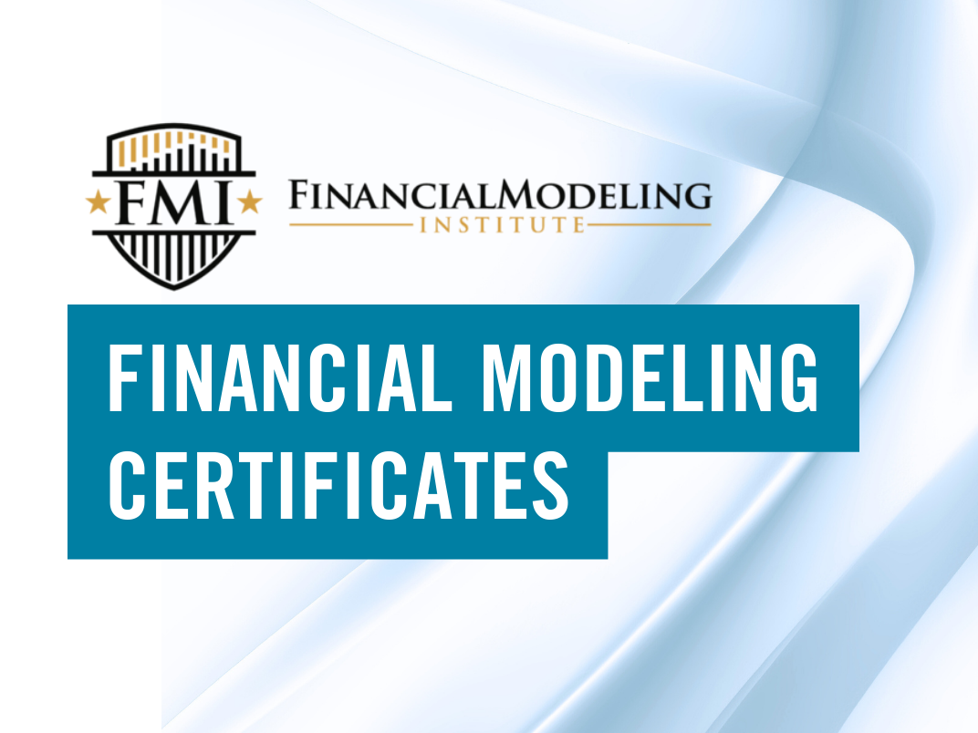 Financial Modeling Certificates poster