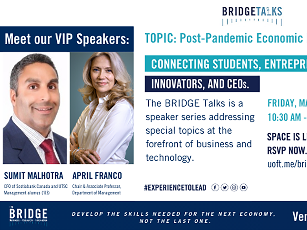 BRIDGE Talks Post-Pandemic Economic Recovery