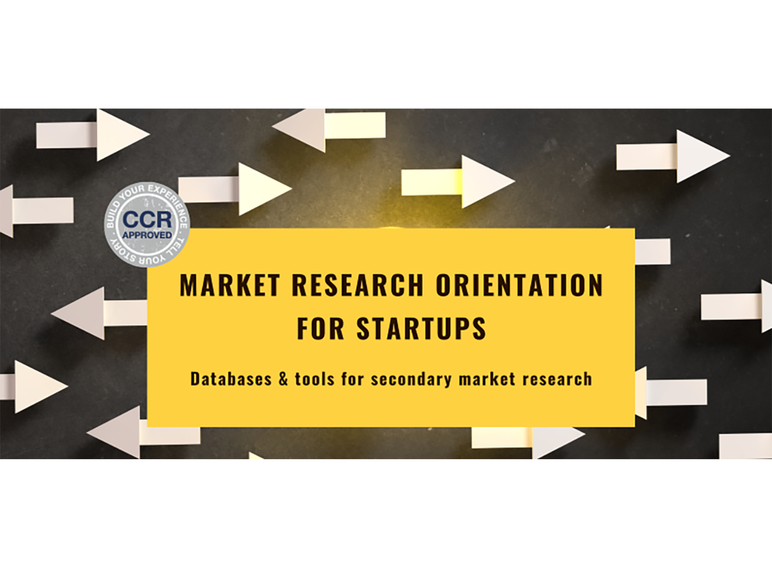 Workshop Poster Market Research Orientation